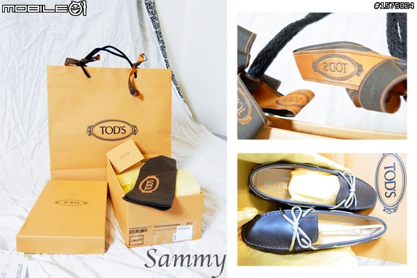 第一雙TOD'S豆豆鞋經典古樸風