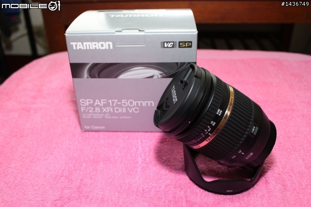 [開箱文] TAMRON B005 17-50mm F/2.8 VC for Canon