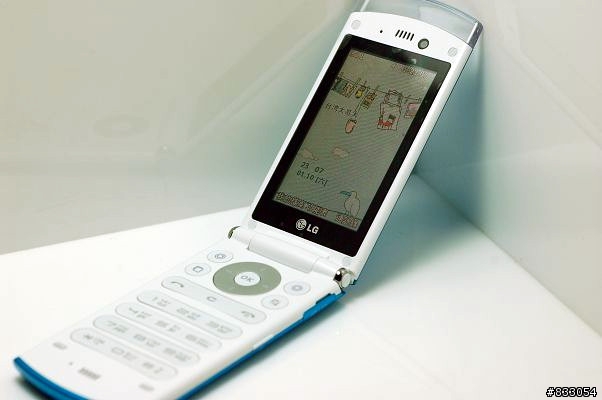 週末輕鬆小品~中日韓美型藍色手機圖賞
