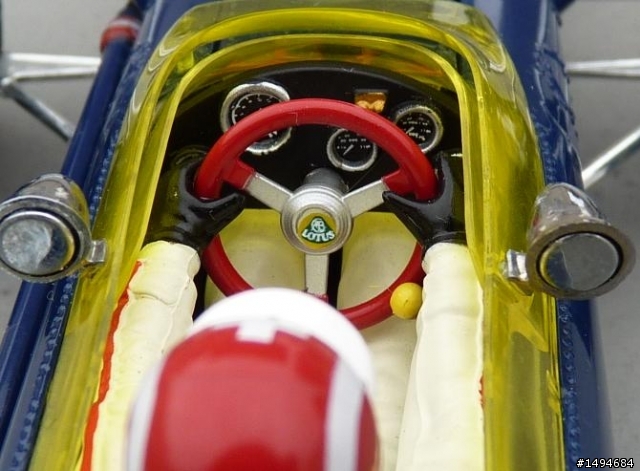 模型車收藏分享[024-Exoto, 1/18, Lotus-Ford Type 49, GP of Spain, Jo Siffert, 1968]