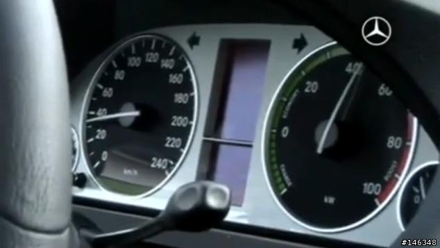 Michael Schumacher 搭乘Benz B-class F-cell 未來動力