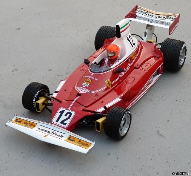 模型車收藏分享[026-Exoto, 1/18, Ferrari 312T, Monaco GP, Niki Lauda, 1975]