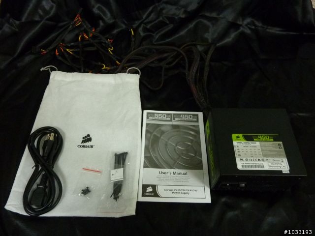 No.16[公益開箱] Corsair VX450W 電源供應器