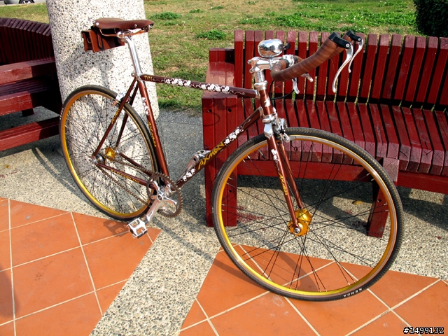 [遲來的分享] 一點都不 Fixed Gear 的古典 AXMAN 鋼管單速車