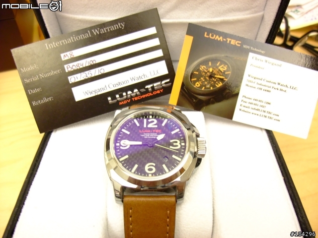 [開箱] LÜM-TEC 鎢合金 Tungsten M8 大隻佬報到