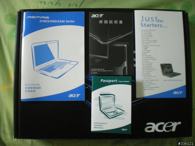 [開箱]千呼萬喚始出來Acer 5740G