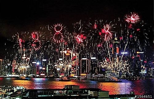 【遊記】 香港煙花賀新歲