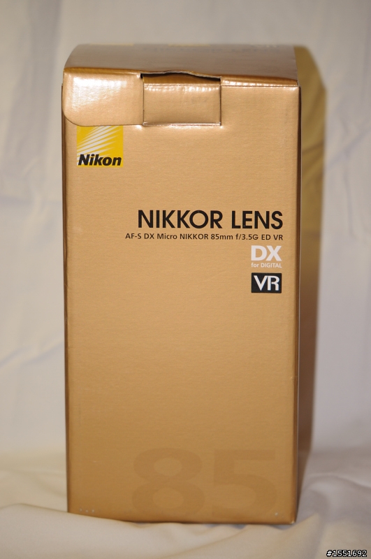 微物之神：Nikkor 85mm f/3.5G ED VR 簡單開箱