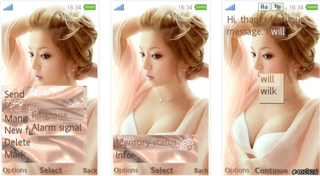 AINO/240*320 濱崎步 華歌爾系列主題