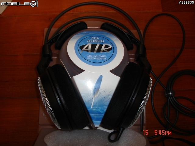 [開箱]   ATH-AD500  開放式大耳罩耳機