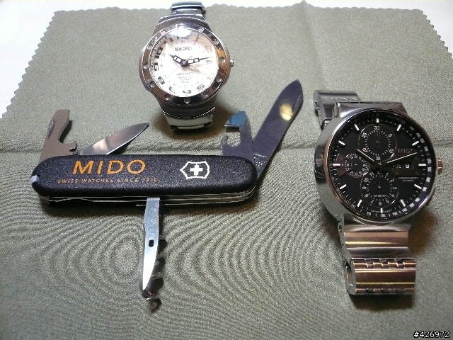 MIDO ALL DIAL 三針計時 新年報到 (補圖:背面透明簍空機芯)