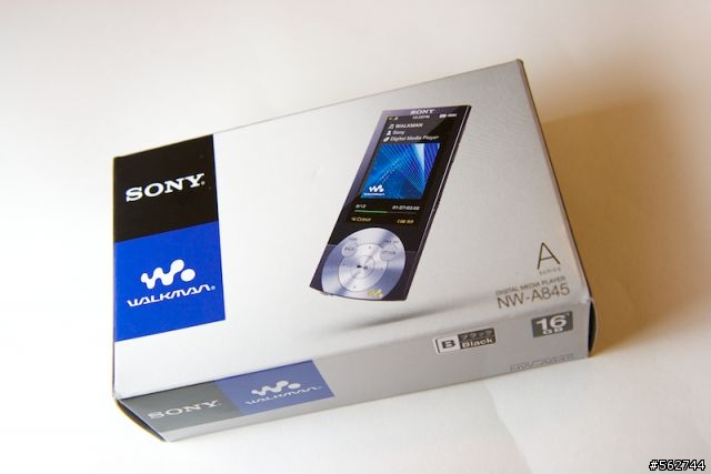 SONY Walkman NW-A845 開箱及使用心得（含歌詞ピタ使用心得）