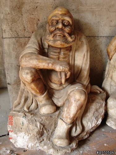今天我又去《水仙宮》看修復古蹟的台藝大阿妹.....
