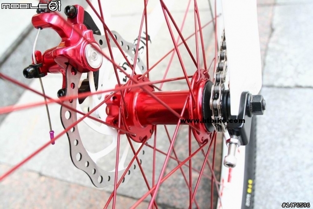 刚组好2010 NS Bikes Majesty 大白驹,街车