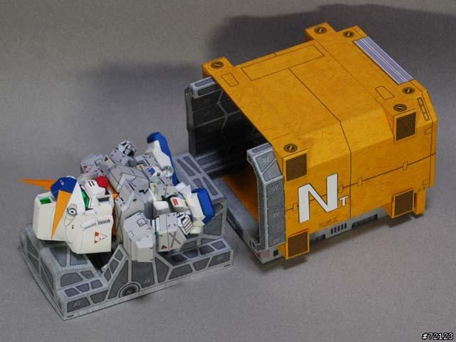 [紙模型下載分享] SD 鋼彈 NT-1 完整下載分享(作者只開放至2/19喔)