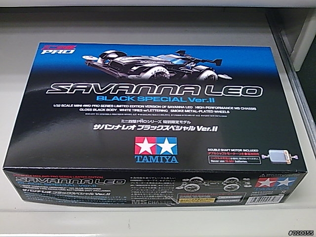 [兒時回憶] 2/9更新  TAMIYA ミニ四駆限定--SAVANNA LEO BLACK SPECIAL Ver.II-- 開箱文