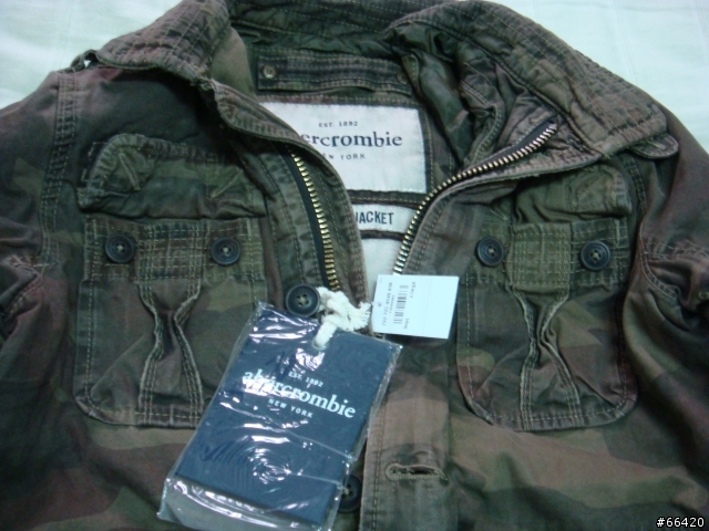 [開箱分享] Abercrombie 軍裝外套