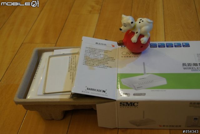 [開箱]SMCWBR14S-N4無線分享器 + 無線網卡 - Mobile01