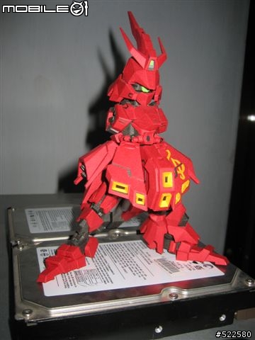 (紙模型)4/5更新浮遊砲    喜氣洋洋的沙薩比 SD Sazabi Ver.OP (PaperCraft)
