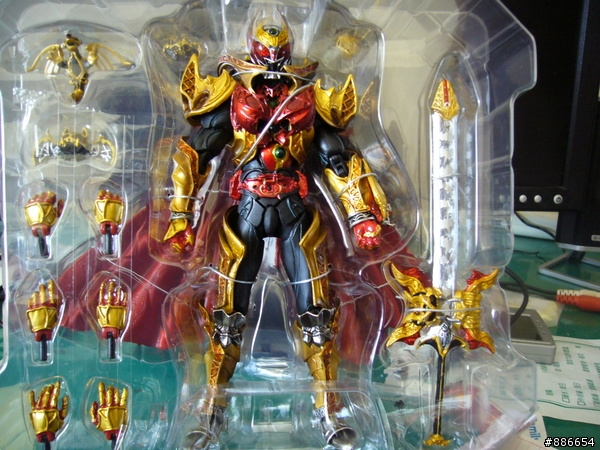 2009年S.I.C最後限定金色皇者~假面騎士KIVA魔皇型態!!