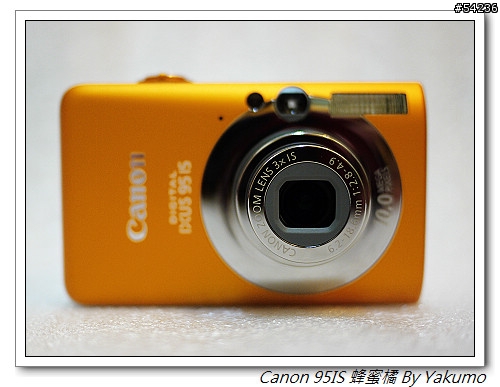 Canon IXUS 95IS 「蜂蜜橘」開箱照