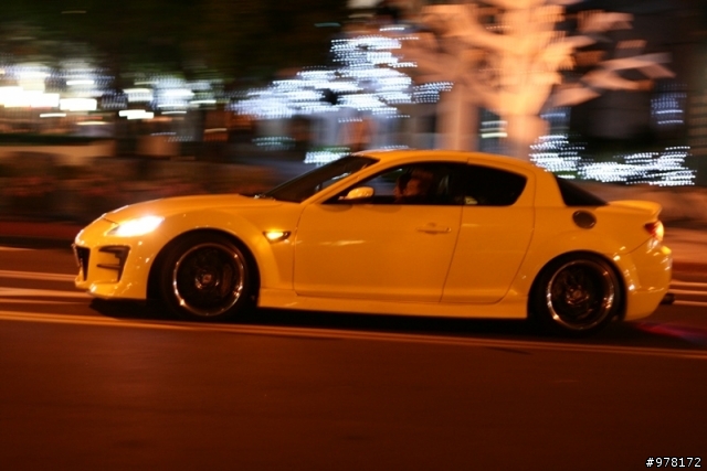 yellow RX8