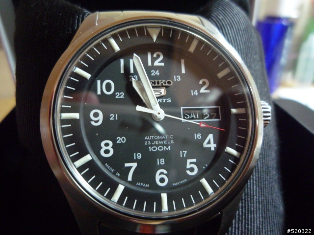 [開箱] SEIKO 五號機械錶 SNZG13J1