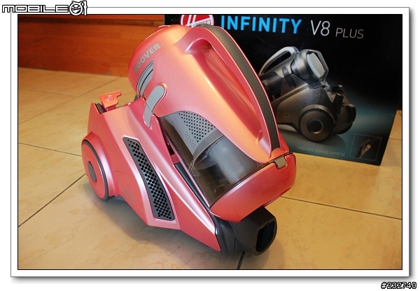 [分享]搶到3990的Hoover Infinity V8II 吸塵器（魅力粉）
