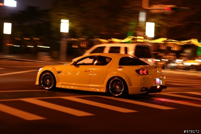 yellow RX8