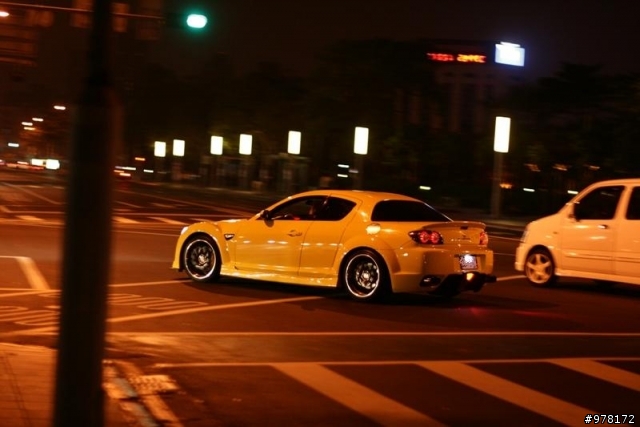 yellow RX8
