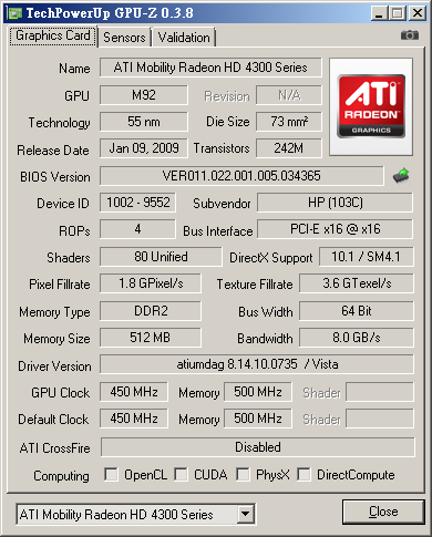 ati 4330 可以用的VISTA驅動現身