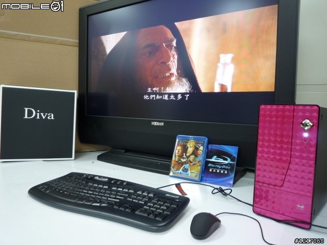[開箱]愛女王的情人節禮物-Diva名媛機~(intel i3-540搭藍光DVD)
