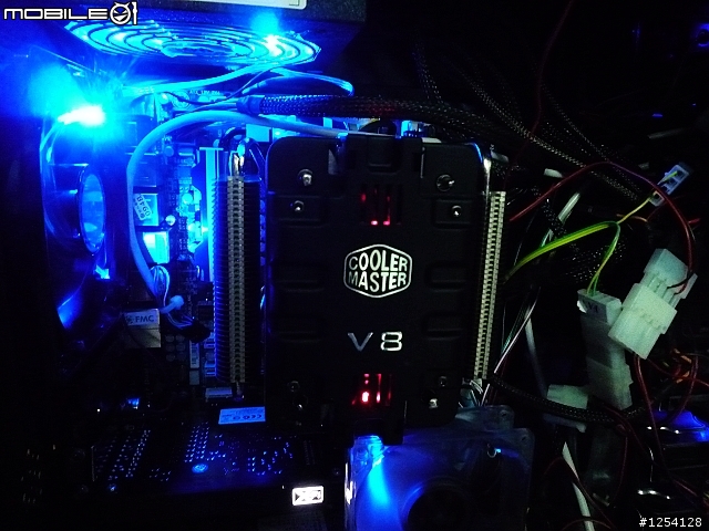 Intel® i5 750 超頻溫度 + Cooler Master V8~!渦輪加速!~