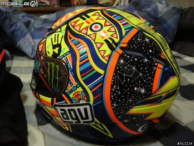 過年換新帽之AGV GP-TECH 簡單開箱