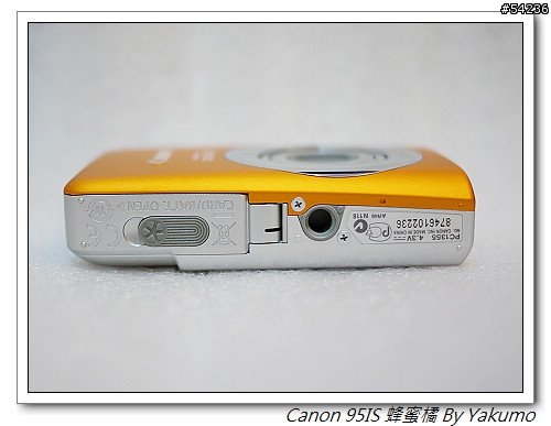 Canon IXUS 95IS 「蜂蜜橘」開箱照