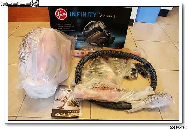 [分享]搶到3990的Hoover Infinity V8II 吸塵器（魅力粉）