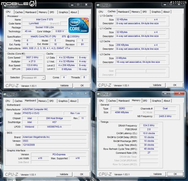 [H57主機板開箱測試]華碩新一代P7H57D-V EVO入手體驗