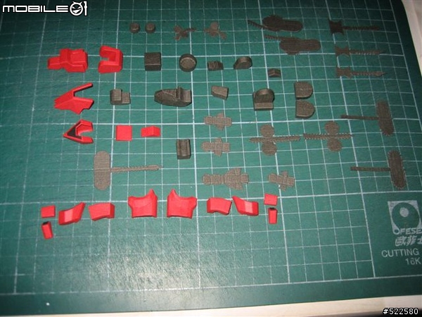 (紙模型)4/5更新浮遊砲    喜氣洋洋的沙薩比 SD Sazabi Ver.OP (PaperCraft)