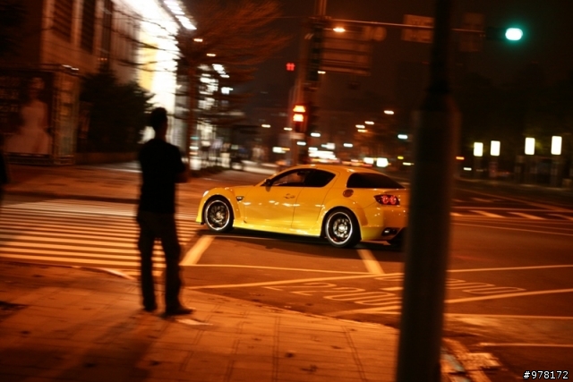 yellow RX8