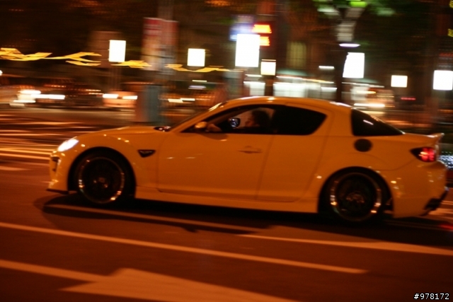 yellow RX8