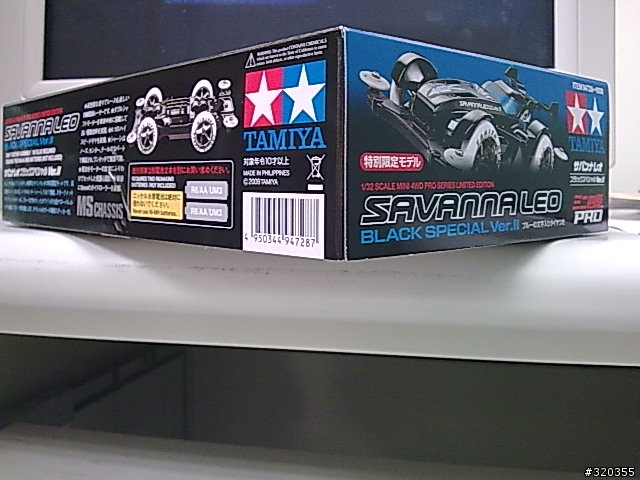 [兒時回憶] 2/9更新  TAMIYA ミニ四駆限定--SAVANNA LEO BLACK SPECIAL Ver.II-- 開箱文