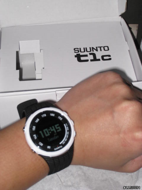 (開箱文)歡喜入手SUUNTO T1c心跳表