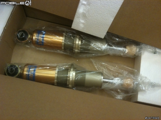 [開箱] OHLINS DFV 避震 入手! XD