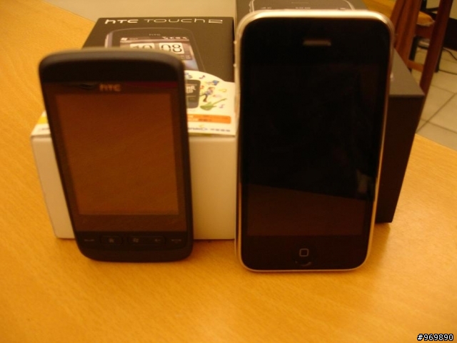 HTC touch2 VS Apple iphone 不專業分享