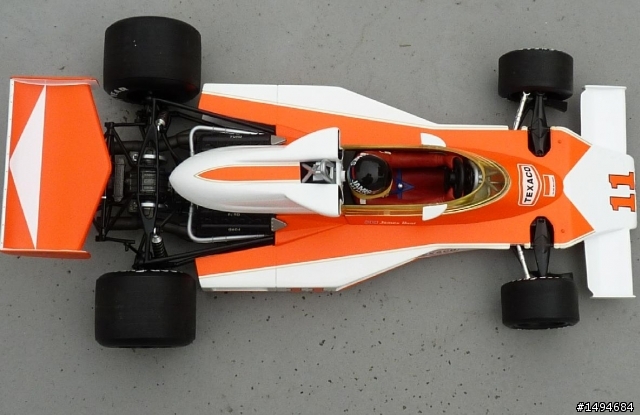 模型車收藏分享[028-Minichamps, 1/18, McLaren Ford M23, James Hunt, 1976]