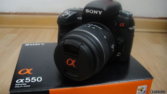 Alpha 550 魔盒開啟 ～ 內地版a550開箱小記