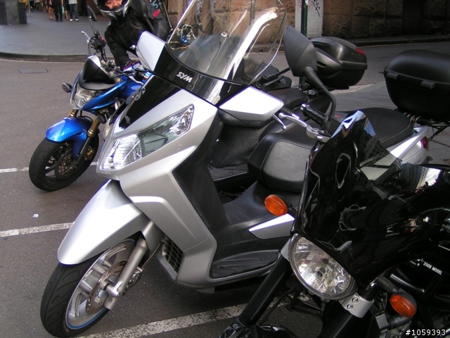雪梨車友的CB600+SYM Citycom300i