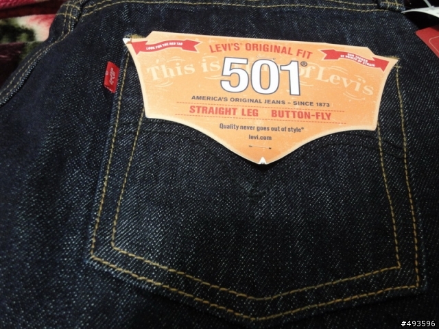 Levi's 501 Roll-up反摺褲開箱!!