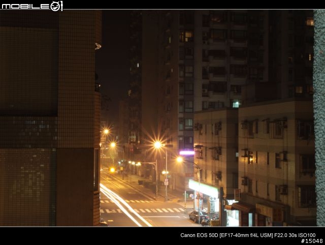 50D+幾顆鏡頭的星芒測試