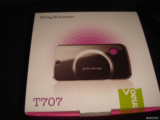 SonyEricsson T707(黑)開箱文